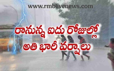 ఏపీ: రానున్న రోజుల్లో అతి భారీ వర్షాలు.. ఉరుములు, మెరుపులతో పాటు!