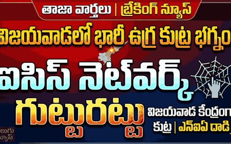 విజయవాడలో భారీ ఉగ్ర కుట్ర గుట్టురట్టు: పట్టుబడ్డ నిందితులు!