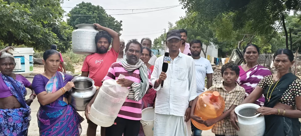 మల్లవరంలో తీవ్ర తాగునీటి ఎద్దడి: ఖాళీ కుండలతో ధర్నాకు సిద్ధమైన ప్రజలు